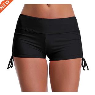 Bottoms Women Swimming High Ladies Bikini Panties Summ Waist