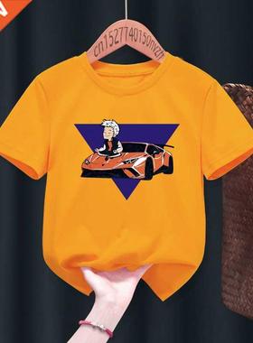 Children	s 100% T Shirts Merch A4 Lamba Print Casual Fami