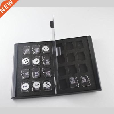 Modern yle Silver black red Aluminum Memory Card orage C