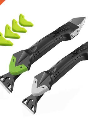Metal Caulk Finisher Sealant Smooth Scraper Remover Grout Ki