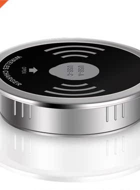 Fast Wireless Charger 15W Quick Charger 3.0 Embedded Caricab