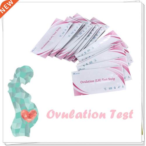 20Pcs LH Ovulation Test Strips Ovulation Urine Test Kit Tes