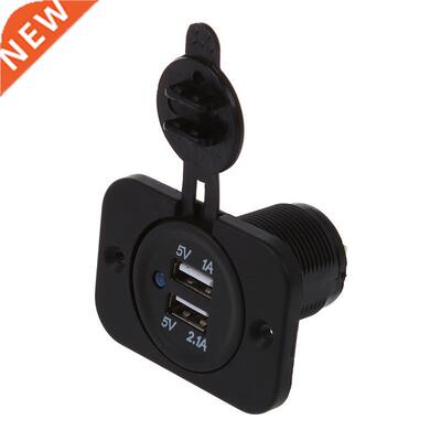 Adapter socket 2 USB Ports Car Charger for 12V Car Auto