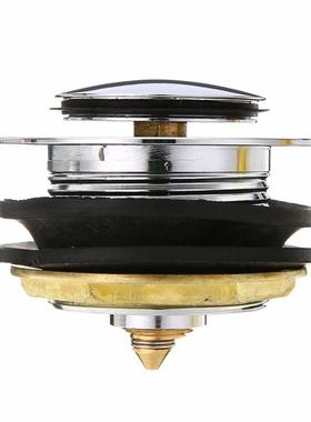 Bthroom Sink Drin Plug Bthtub Push Down Pop-Up Plug Wste