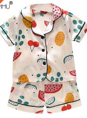 Children's Pajamas Set Baby Boy Girl Clothes Summer