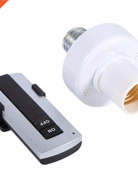 E27 Lamp Holder Screw Remote Control Light Lamp Bulb Holder