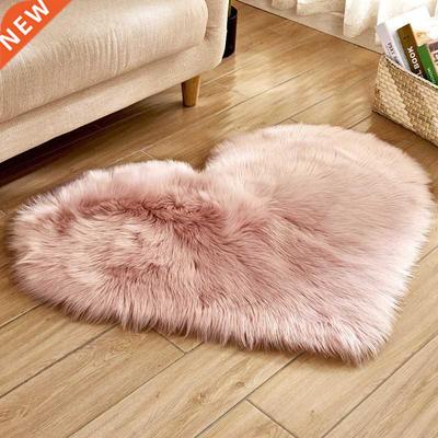 Shaggy Carpet Artificial Sheepskin Hairy Mat Wool Faux Fluff