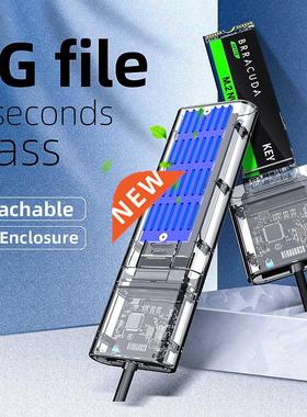 M2 SSD Box SATA Chassis M.2 To USB3.1 Type-C SSD Adapter For