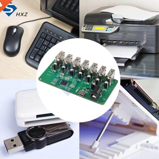 USB2.0 HUB Module 1 to 7 Port Hub USB Expansion Module