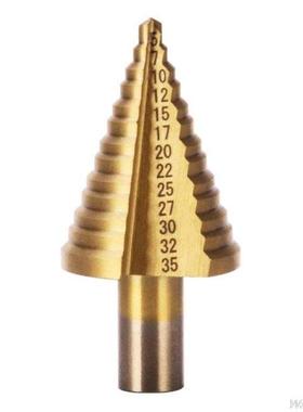 5-35mm Metrc HSS Ttanum Coated Step Drll Bt for Wood Me