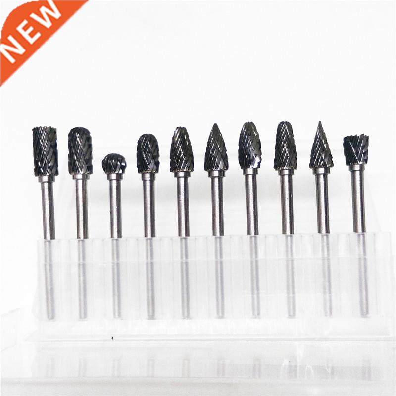 10pcs tungsten carbide drill bits for metal burr tungstenio