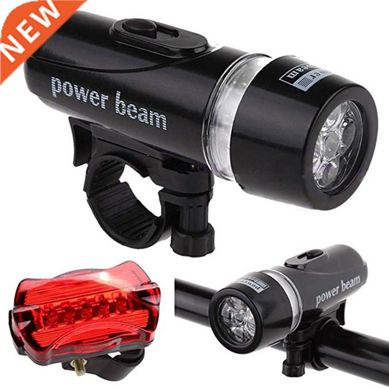 5 LED Waterproof Power Beam Bike Front Light Head Light Torc