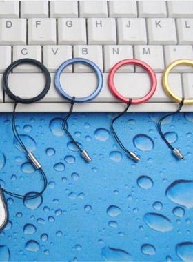 Disasseble etal Silicone Wrist Lanyard obile Phone Chain