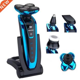 Shaver electric Rechargeable male Washable shaving rotary