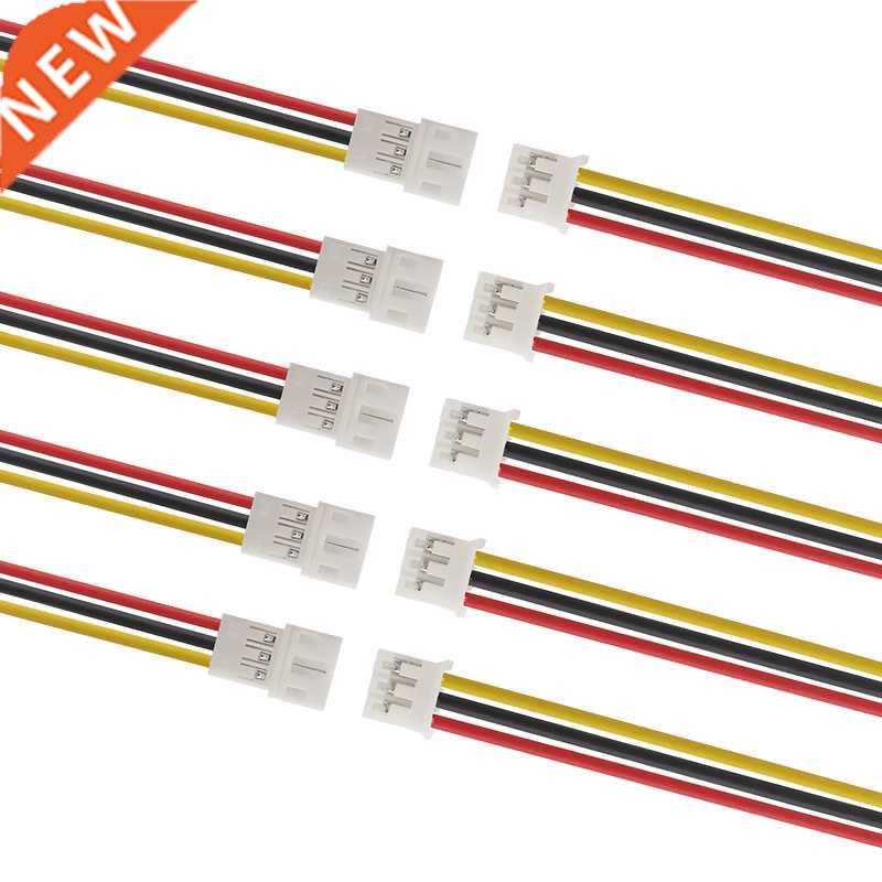 2/5/10Pairs Micro JST PH 2.0 3 Pin Male Female Plug Jack Wir