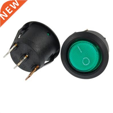 2 pcs On/Off  feet Red Orange Blue Green illuminuted Round