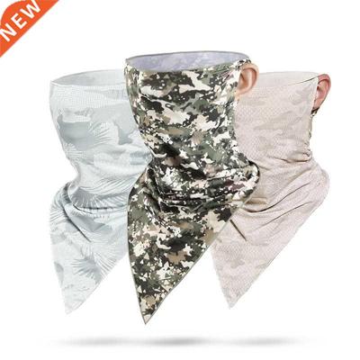 Unisex Summer Cooling Face Cover Balaclava Neck Gaiter Camou