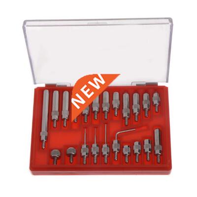 22Pcs Steel Dial Indicator Point Set 4-48 Thread Tip For Dia