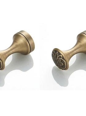 2Pcs Antique Robe Hooks Brass Creative Kitchen Storage Bath