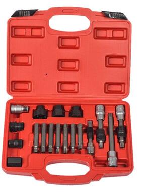18Pcs Alternator Repair Tool of Alternator Freewheel Pulley