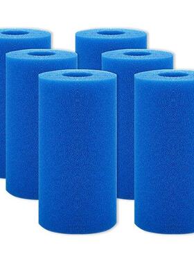 6 Pcs Foam Flter Sponge for ntex Type A Reusable Washable