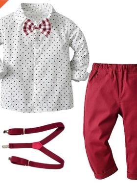 Suit for Boy Clothing Sets 2 4 6 Years Birthday Wedding Todd