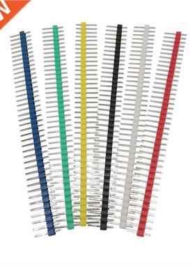 30Pcs 40 Pin 1x40 2.54mm Single Row Male Breakable Pin Heade