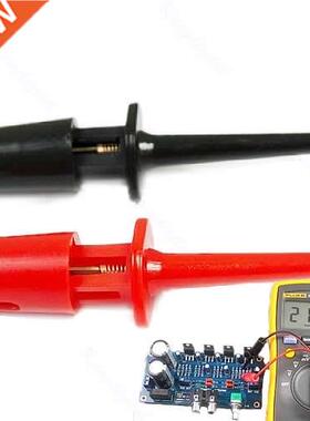 4pairs Multimeter Single Hook Clip Mini Grabber Test Probe