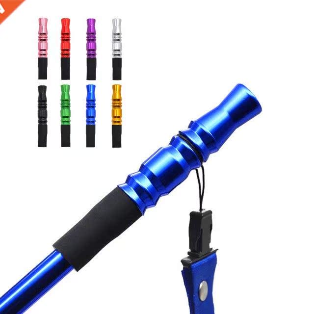 1PC Silicone & Aluminum Shisha Mouth Tip Portable Rope S
