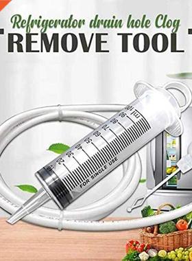 4pcs/set Refrigerator Drain Hole Clog Remover Cleaning Tools