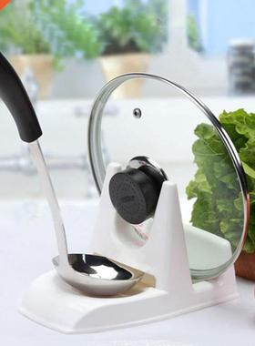 1PC Pot lid holder rack ,Multifunctional Spoon Pot Lid Shelf