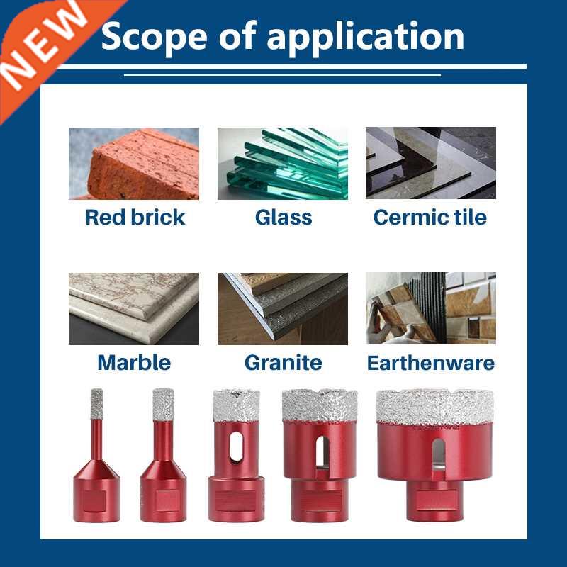 Hole Cutter Vacuum Brazed Dry Hole Cutter M14 Thread Core D