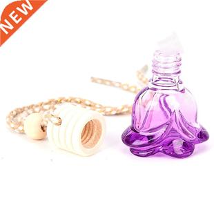 Air Freshener Essential Oil Hanging Glass Empty Bottle Car P