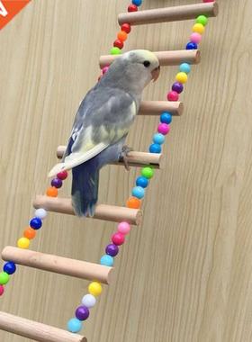 Birds Pets Parrots Lads Climbing Toy Hanging Colorful Bal