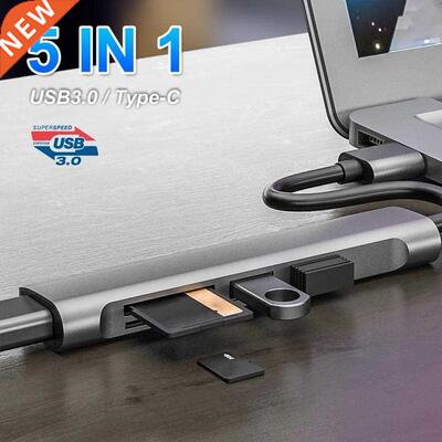 Anti-interference Safe Type-C USB 3.0 Hub Splitter Adapter f