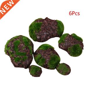 Aquarium Simulated Foam Pcs Pla Artificial pack Stone Moss