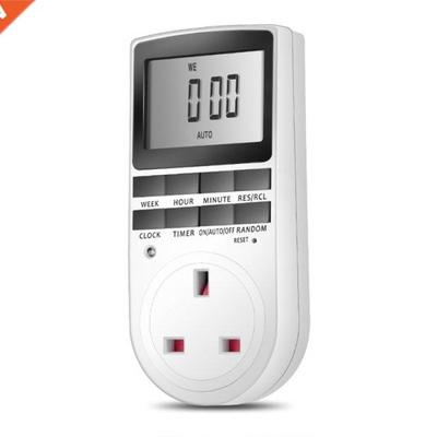 Digital Electrical Timer Plug Socket with On-Off Programs Co