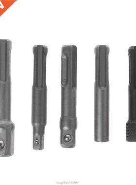 5Pcs SDS Plus 1/4 Hex Socket Driver Hammer Drill Bit Chuck A