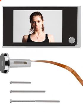 3.5 inch Outdoor Viewer Doorbell Digital LCD 120 Degree View