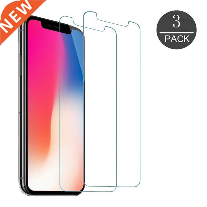 Pack Screenprotector for IPhone 7 8 Plus Xr X XS 12 Mini