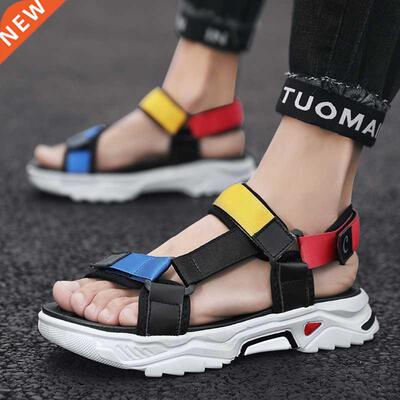 Unisex big size Height Increase Sandals Men Gladiator Beach