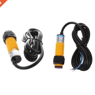 2 Pcs DC 3 Wire 6-36V IR Photoelectric Sensor Switch 30Cm E1