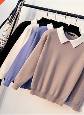 2021 New-Coming Winter Korean Wild White Turn-Down Collar Pu