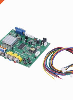 1 Set New RGB CGA EGA YUV to VGA HD Video Converter Board Mo