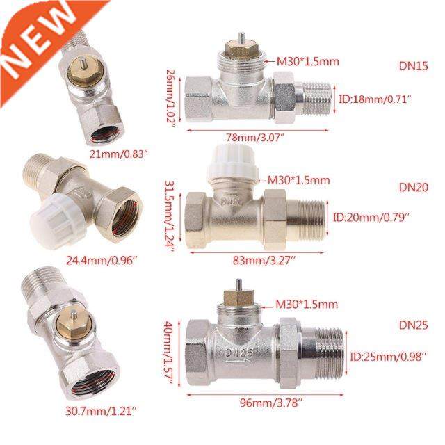 DN15 DN20 DN25 water -valve electric actuator TRV HVAC therm