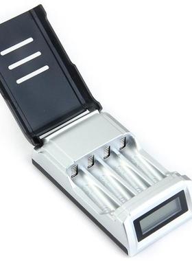 LCD Display With 4 Slots Intelligent Battery Charger For AA