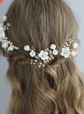 Wedding Hair Accessories crystal Headdress Jewellery Flower