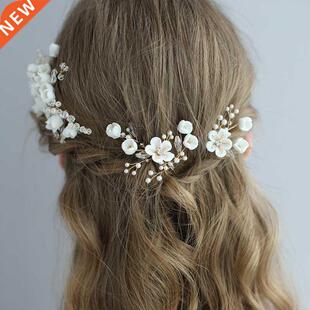 Wedding Hair Accessories crystal Headdress Jewellery Flower