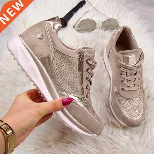 Women Sneakers Casual Shoes Lace-Up Ladies Casual Shoes Wome