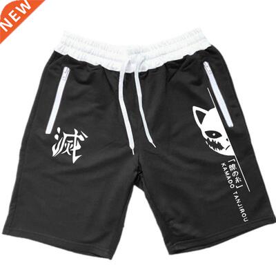 New Anime Demon Joggers Pants Men Shorts Tanjiro Kamado Cost